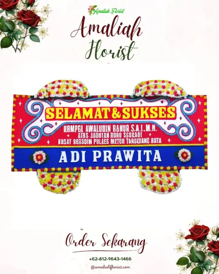 Papan Bunga Ucapan Selamat Srimulya Jaya